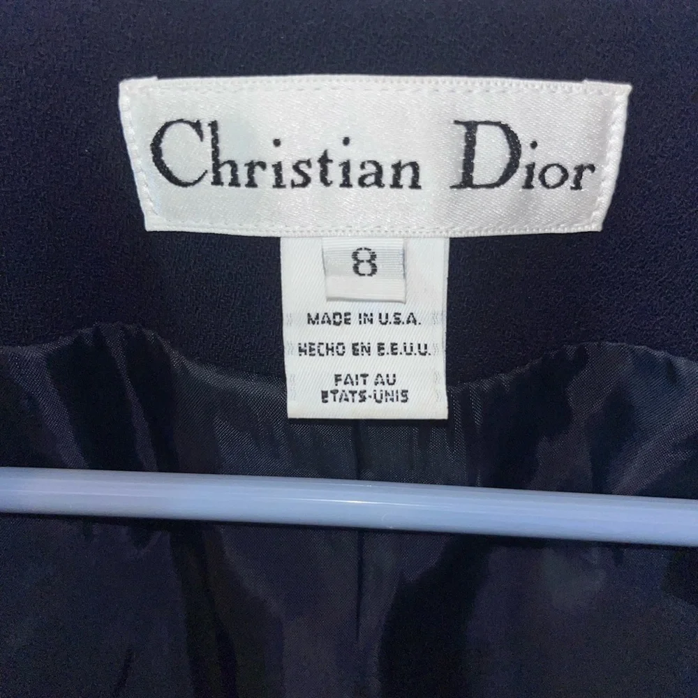 Dior vintage navy